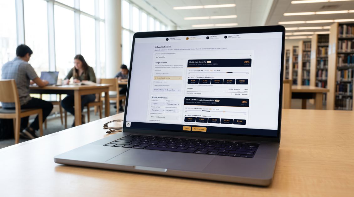 AI College admissions report